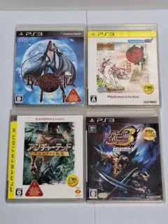 PS3 ベヨネッタ•大神 絶景版 •「アンチャーテド•モンスターハンター3
