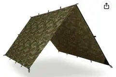 アクアクエスト サファリ 迷彩 タープ3×4