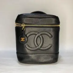 CHANEL シャネル バニティ キャビアスキン