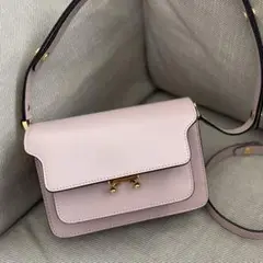 マルニ トランク ミニ モーヴピンク 美品