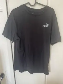 プーマ　ロゴTシャツ　ブラック