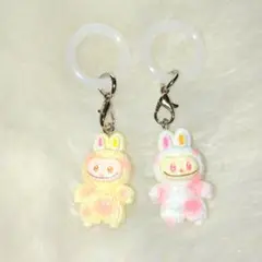ラブブ ミニチュア　アンブレラマーカー めじるしアクセサリー チャーム　2個