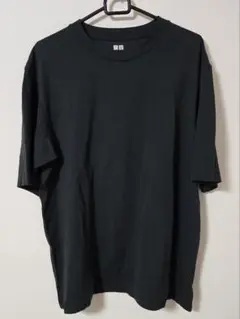 UNIQLO Tシャツ Lサイズ ブラック ドライEX