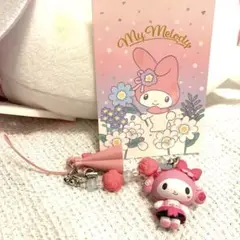 My Melody ストラップ ピンク