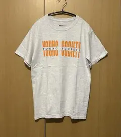 チャンピオンS アメリカ古着コットンプリント半袖Tシャツグ