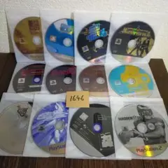 PS2ソフト12本セット【ディスクのみ被りなし】【1646】まとめ売り！送料無料