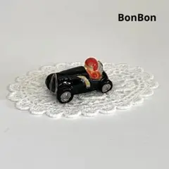 スポーツカー　おもちゃの世界　フェーブ　フランス　陶器　ミニチュア　置物