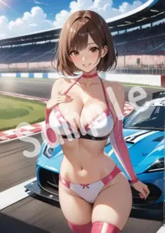 1点物 JK アニメ ファンアート A4 ポスター イラスト ★00000218