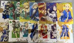 ソードアートオンライン　すき家　A5クリアファイルセット