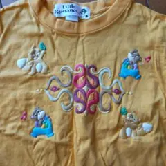 Little Romance イエロー Tシャツ 100cm