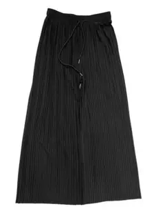 【LOVEPOEM】00s pleats black easy pants