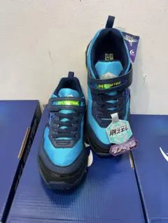 値下げ新品／未使用ムーンスター：スキルシュター：ジュニアスニーカー21.0