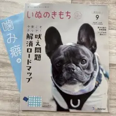 いぬのきもち 9月号 + しつけ本セット　未読、未使用、最新刊、付録なし