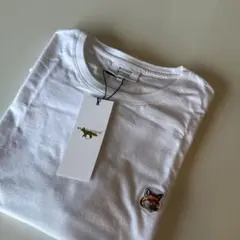 【新品】メゾンキツネ　フォックスヘッド パッチ レギュラー Tシャツ