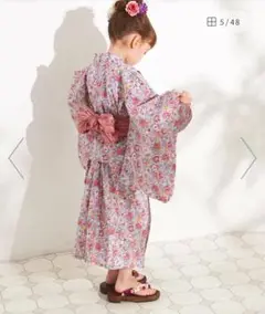 ペアマノン　浴衣　120 新品