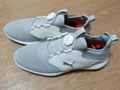 Puma ゴルフシューズ スパイク付き グレー