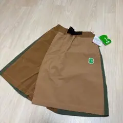 新品BOWAキュロット風パンツジェンダーレスデザイン95cm男の子女の子