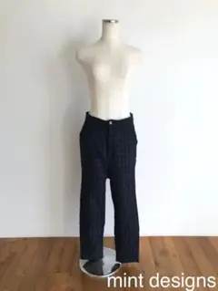 ミントデザインズ/パンツ/10分丈/F/ウール×ナイロン×ポリウレタン/裏地付き