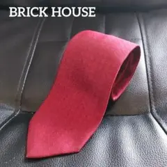 BRICK HOUSE 赤 ネクタイ レッド