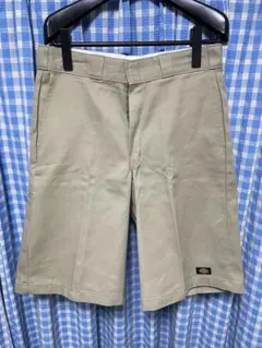 Dickies 42283 ワークショーツ (32サイズ / ベージュ)