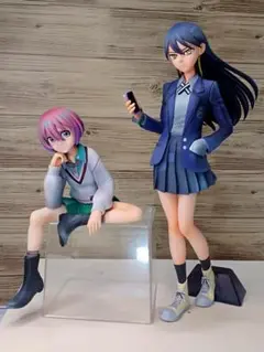 ガンダム ジークアクス マチュ ニャアン　フィギュア　リペイント　2点セット