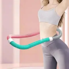 BDカラフル フラフープ エクササイズ用 &お腹引き締めウエスト1500g