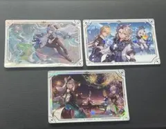 【原神】シールド3枚セット