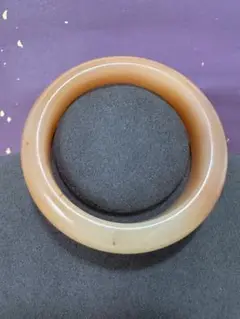 シャー太翠バングル 蜜柑皮色バングル
