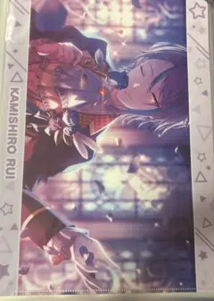 2点セット　プロセカ　神代類　クリアファイル　純ブラ