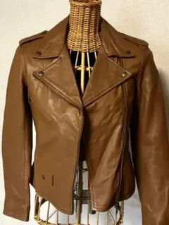 allureville アルアバイル ライダースジャケット ラムレザー S~M