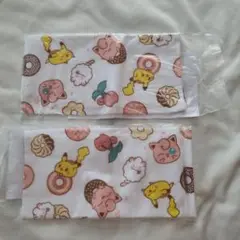 ⭐️新品・２枚セット⭐️ハンドタオル ポケモン ミスド ピカチュウ 可愛い