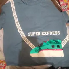 お値下げ 未使用 はやぶさ スパンコール Tシャツ 120