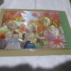 【匿名配送】【学園アイドルマスター】公式ステッカー　リーリヤ＆千奈＆莉波　１枚