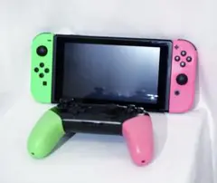 Nintendo Switch 本体　スプラトゥーンカラー　プロコン付き
