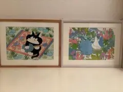 ヒダカナオト個展「寝息と鼻歌」の原画