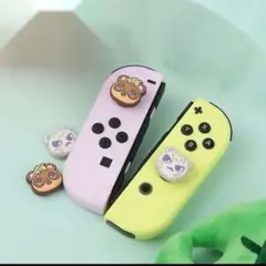 あつ森 Switch ジョイコン コントローラー ボタン カバー 2点セット