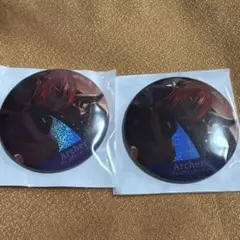 缶バッジ　ガチャメイト　fgo アシュヴァッターマン