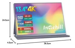 Instill 13.4インチ 4Kポータブルモニター 未使用