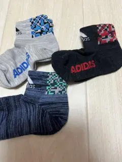 ADIDAS キッズ靴下 3足セット