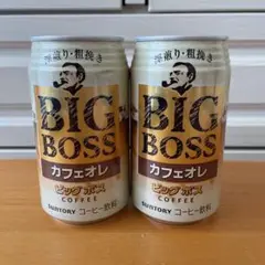 サントリー BIGBOSS カフェオレ 2缶セット