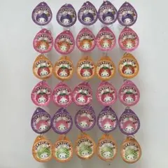サンリオ うさずきん プッチンオーナメント 6種30点 昭和レトロ
