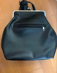 美品　がま口リュック