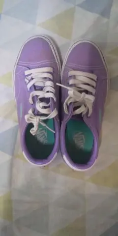Vans ラベンダー ローカット スニーカー