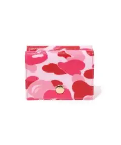 A BATHING APE 財布 ピンク アベイシングエイプ 折財布 財布 ウォレット ピンク - メルカリ