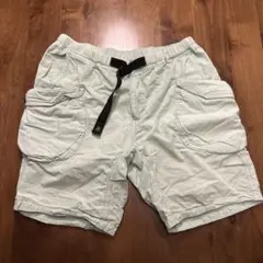 ライトグリーン カーゴショートパンツ Sサイズ