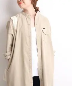 SLOBE IENA 別注 Lee コーデュロイシャツワンピース 2020AW
