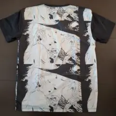グラニフ　天野喜孝バックプリントTシャツ　Monochrome 2　男女兼用