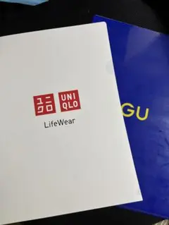 ユニクロ　GU クリアファイル