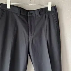JOSEPH HOMME ジョゼフ ストレッチカバートクロス 1プリーツパンツ