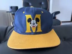 美品 90s Disney ミッキーマウス キャップ